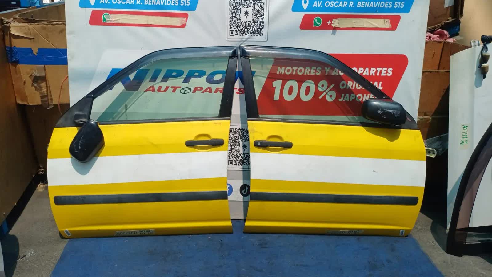 PUERTA DELANTERA TOYOTA SUCCEED 2002-2013 NCP51V NCP58G RH A/T