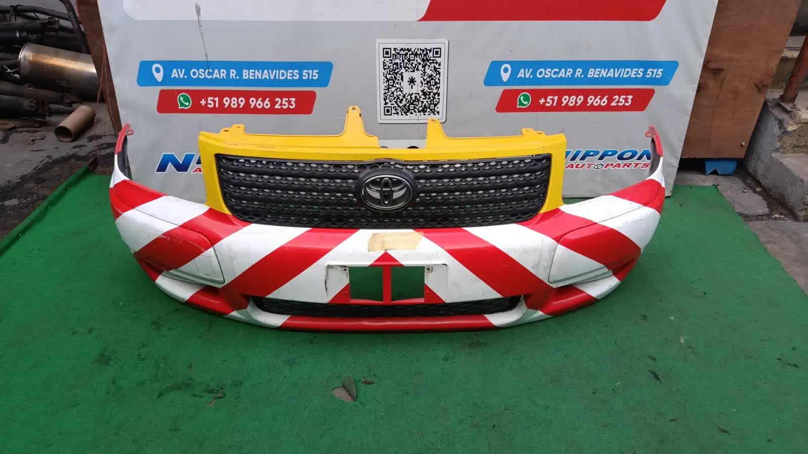 PARACHOQUE DELANTERO TOYOTA SUCCEED 2002-2013 NCP51V NCP58G