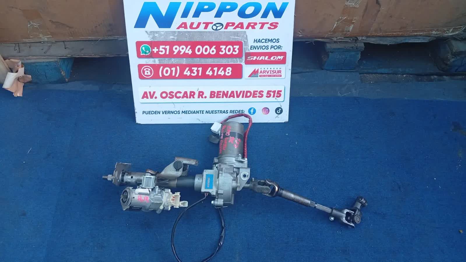 COLUMNA DIRECCION/ MODULO BLOQUEO TIMON TOYOTA WISH 2003-2009 ZNE10G ANE11W 1ZZ