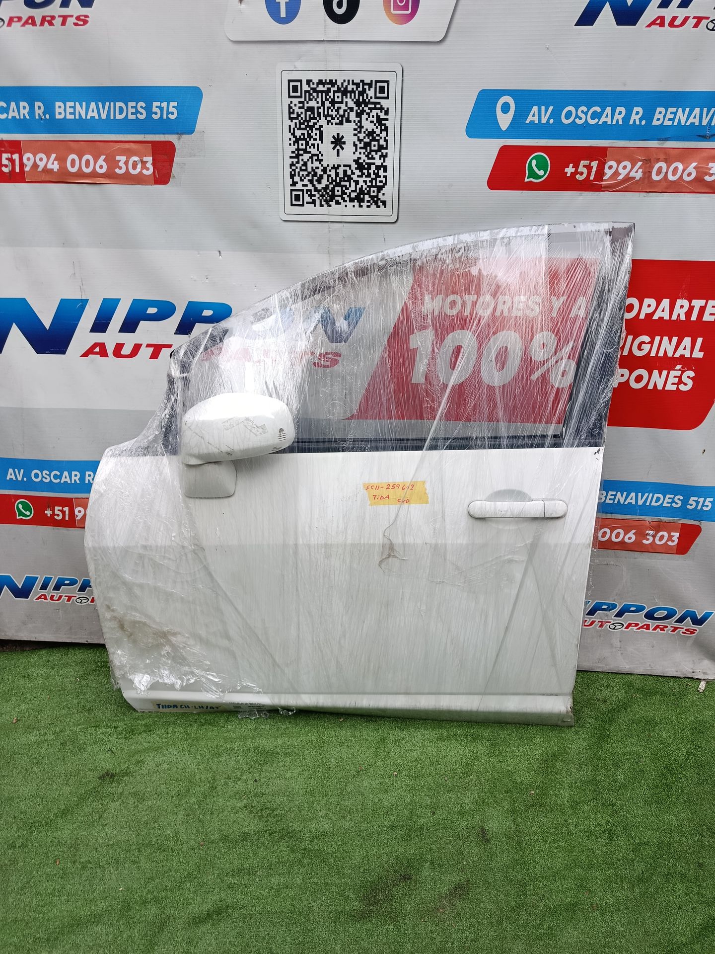 PUERTA DELANTERA NISSAN TIIDA LATIO 2004-2012 SC11 SNC1117 A/T LH