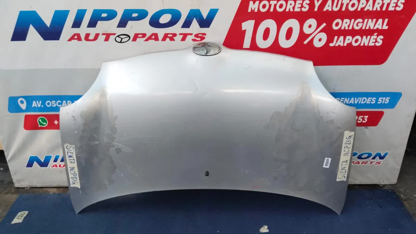 CAPOT TOYOTA SIENTA 2003-2015 NCP81G