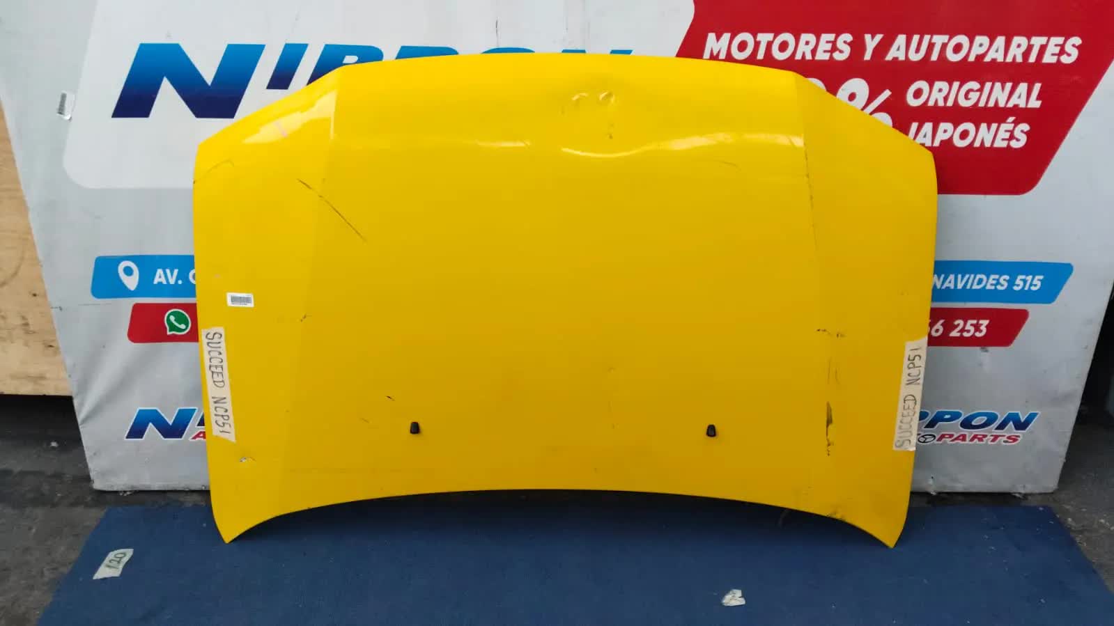 CAPOT TOYOTA SUCCEED 2002-2013 NCP51V