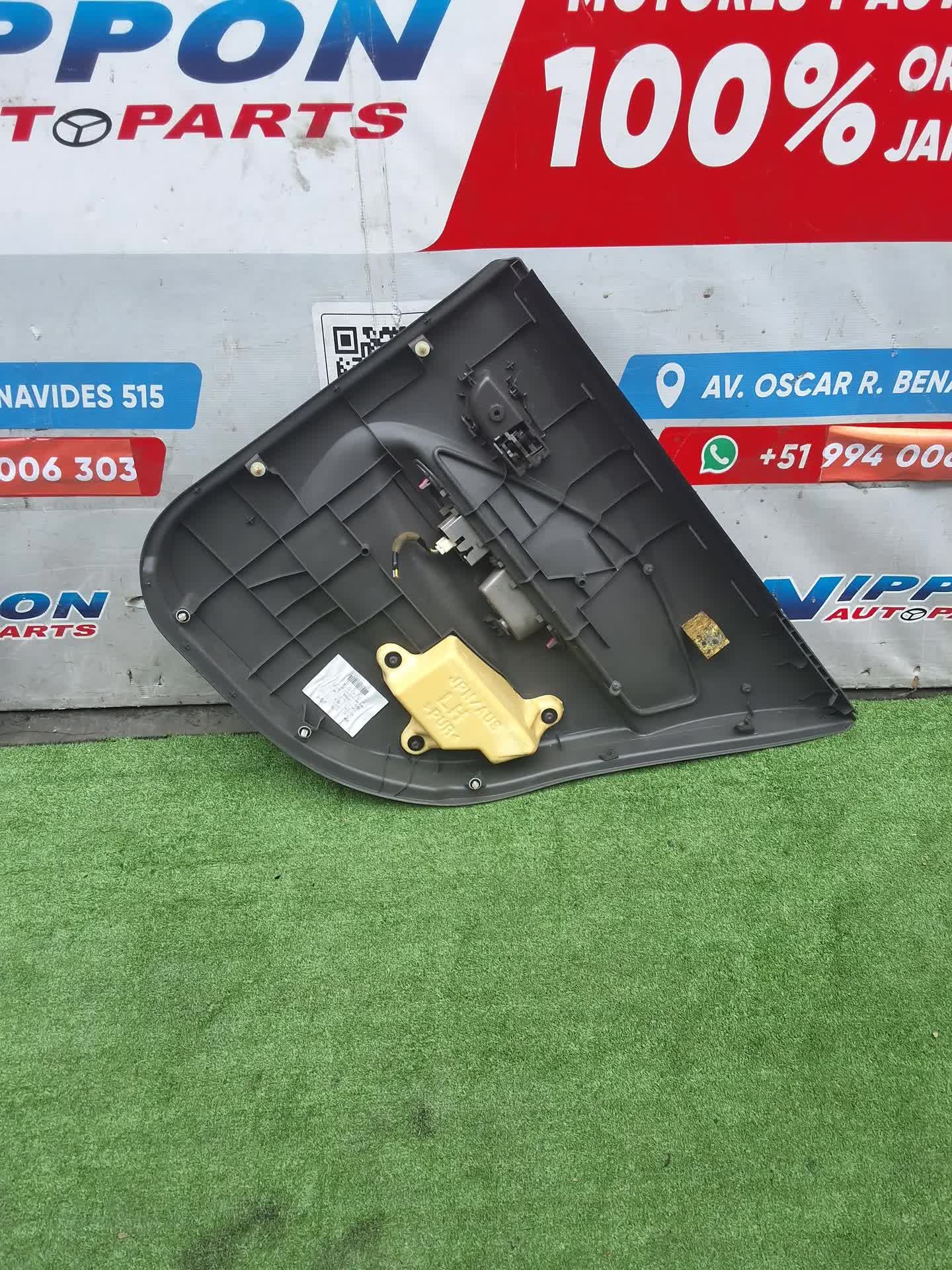 TAPIZ CUBIERTA PUERTA POSTERIOR TOYOTA BELTA 2005-2012 SCP92 NCP96 KSP92 LH