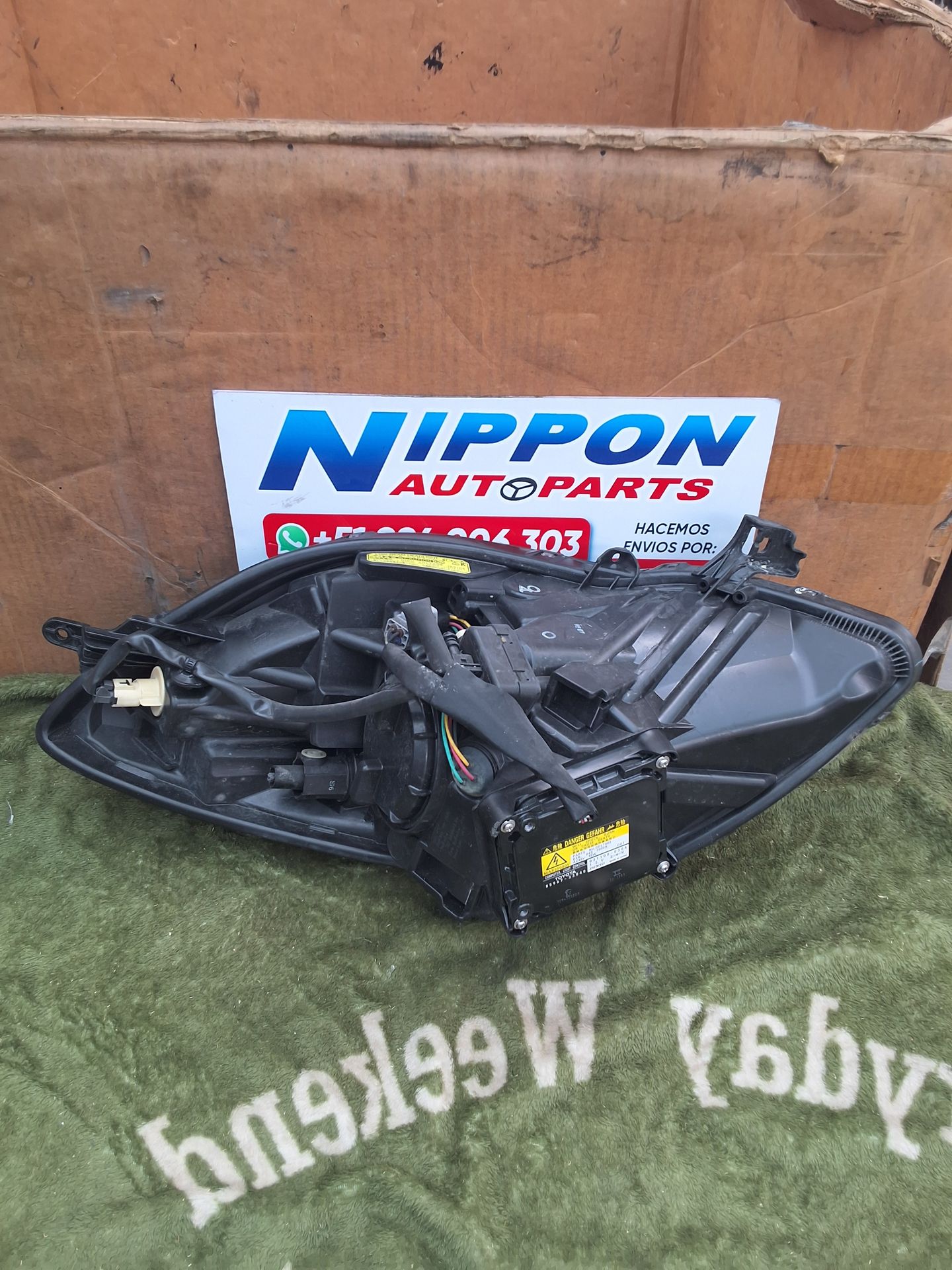 FARO DELANTERO LH TOYOTA VITZ 2005-2010 HATCHBACK KSP90 NCP95