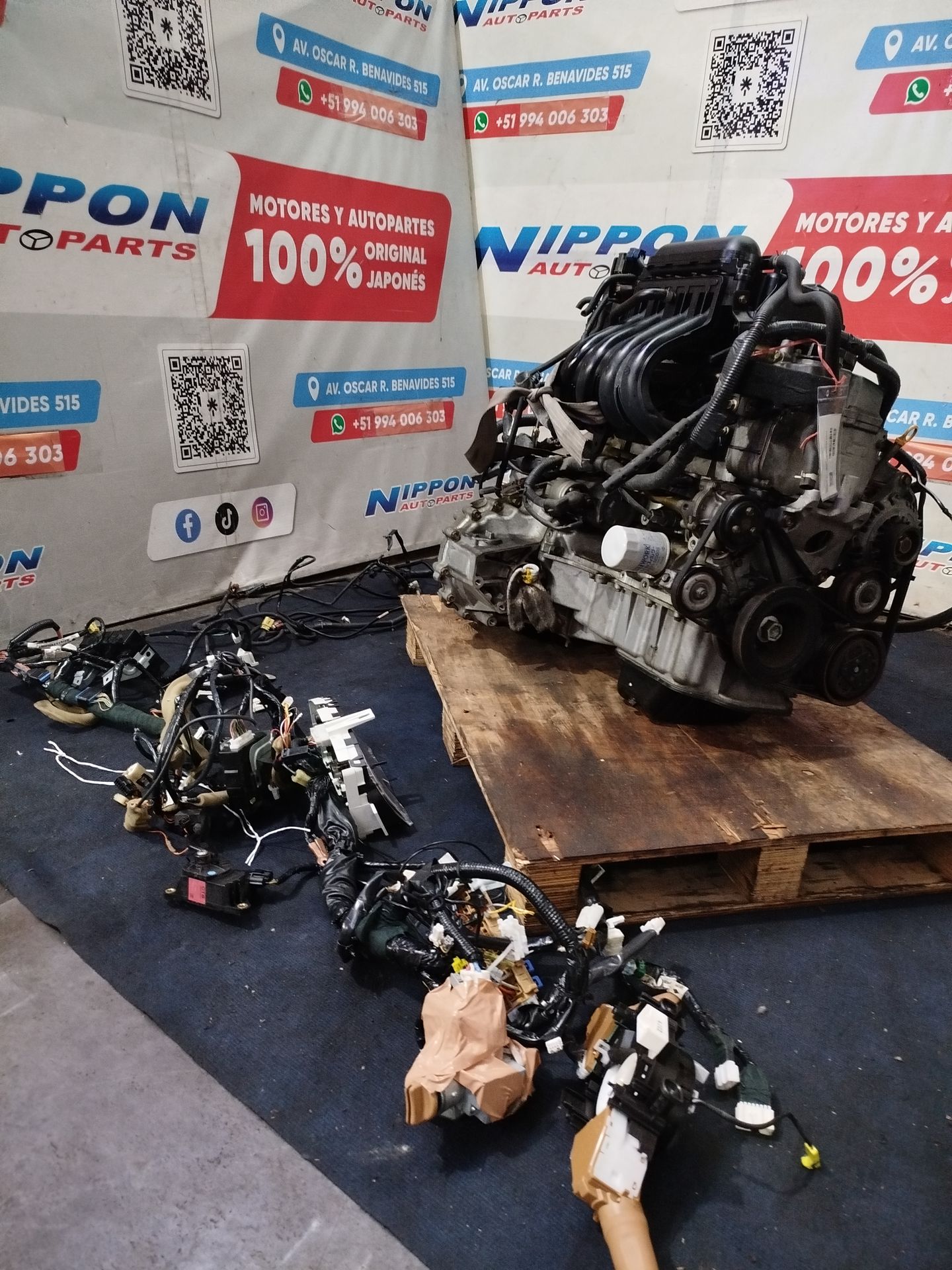 MOTOR GASOLINERO NISSAN CR14 1386CC AUTOMATICO