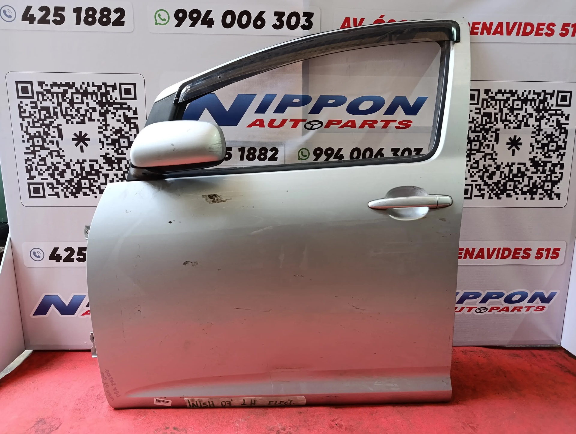PUERTA DELANTERA TOYOTA WISH 2009-2017 ZGE20G ZGE22W LH