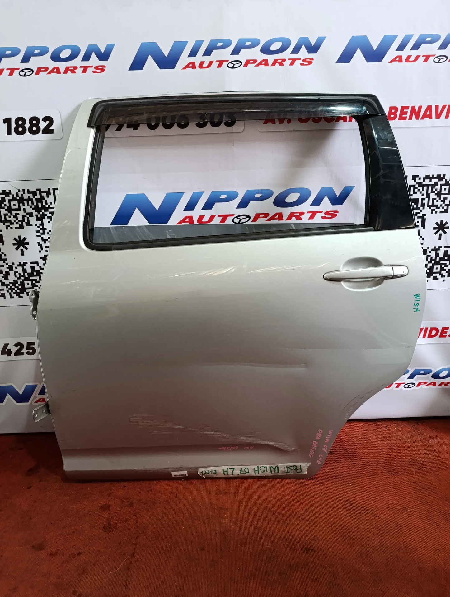 PUERTA POSTERIOR TOYOTA WISH 2003-2009 ZNE10G ANE11W A/T LH