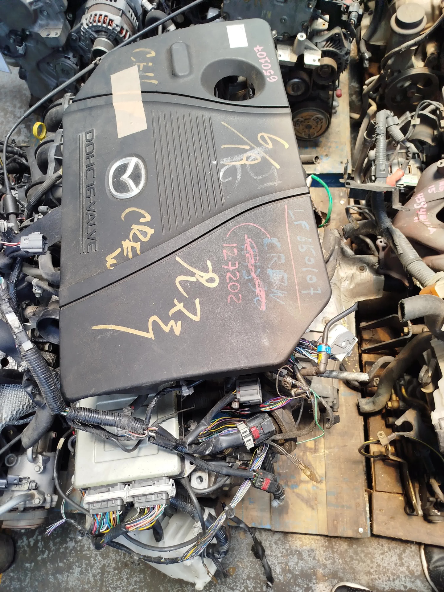 MOTOR GASOLINERO MAZDA LF 1999CC AUTOMATICO 4X4
