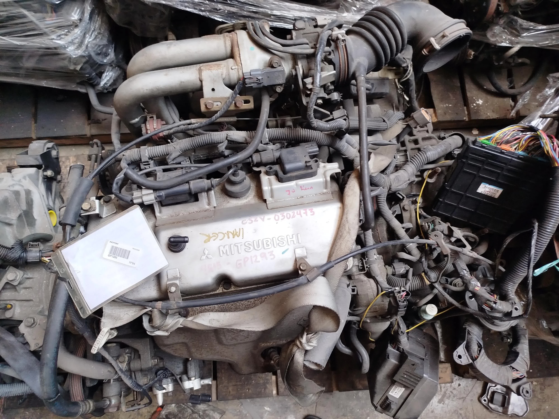 MOTOR GASOLINERO MITSUBISHI 4G15 1468CC AUTOMATICO